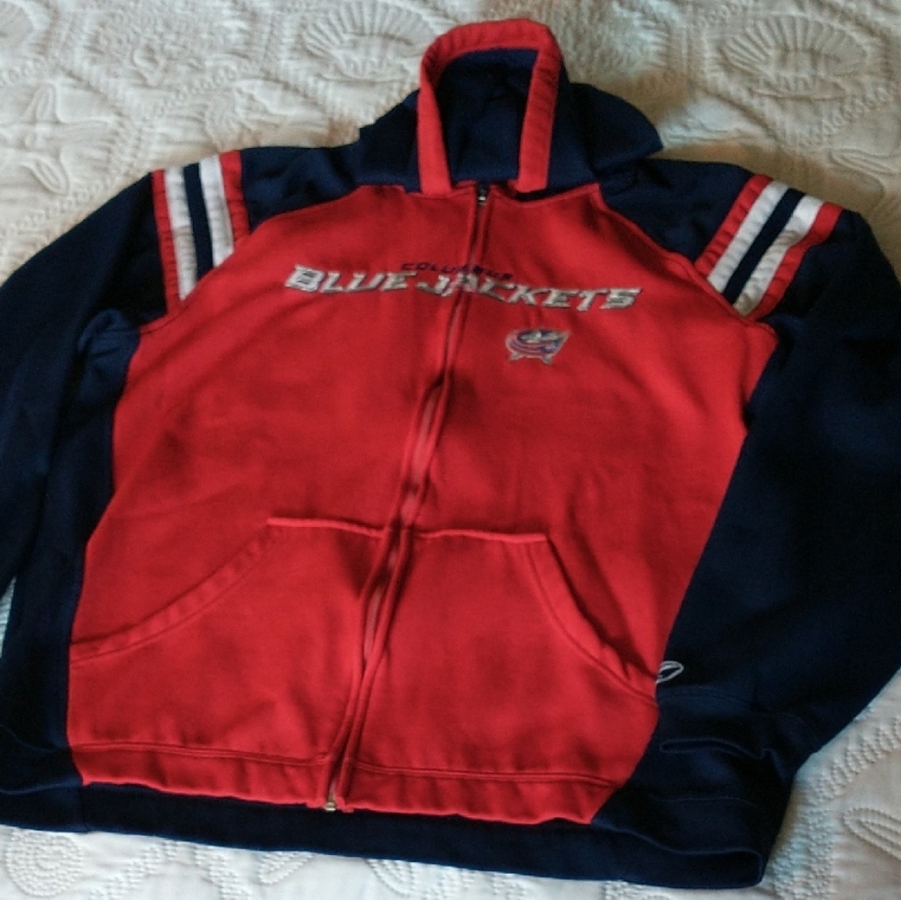 Reebok Face Off Columbus Blue Jackets Hoodie